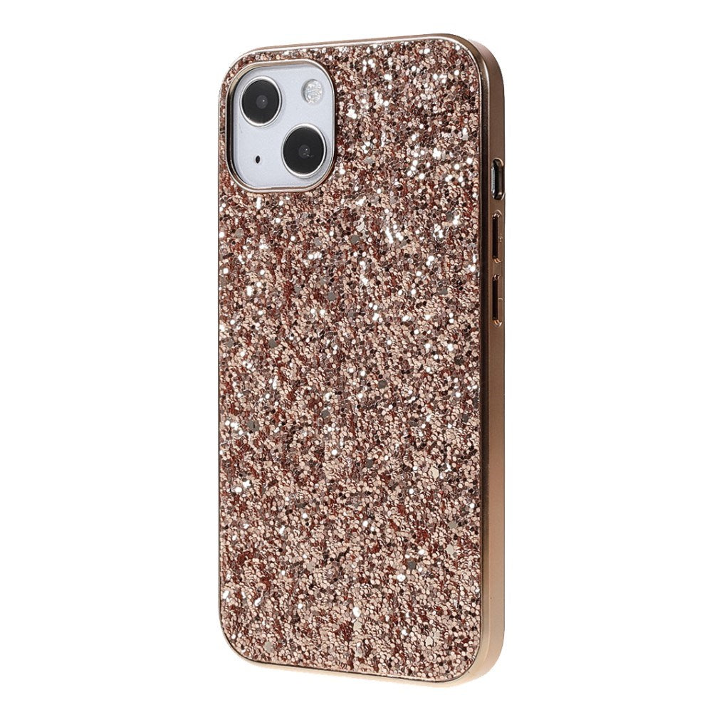 EIDERWOOD iPhone 14 Glitter Hybrid Mobil Cover - Rose Gold