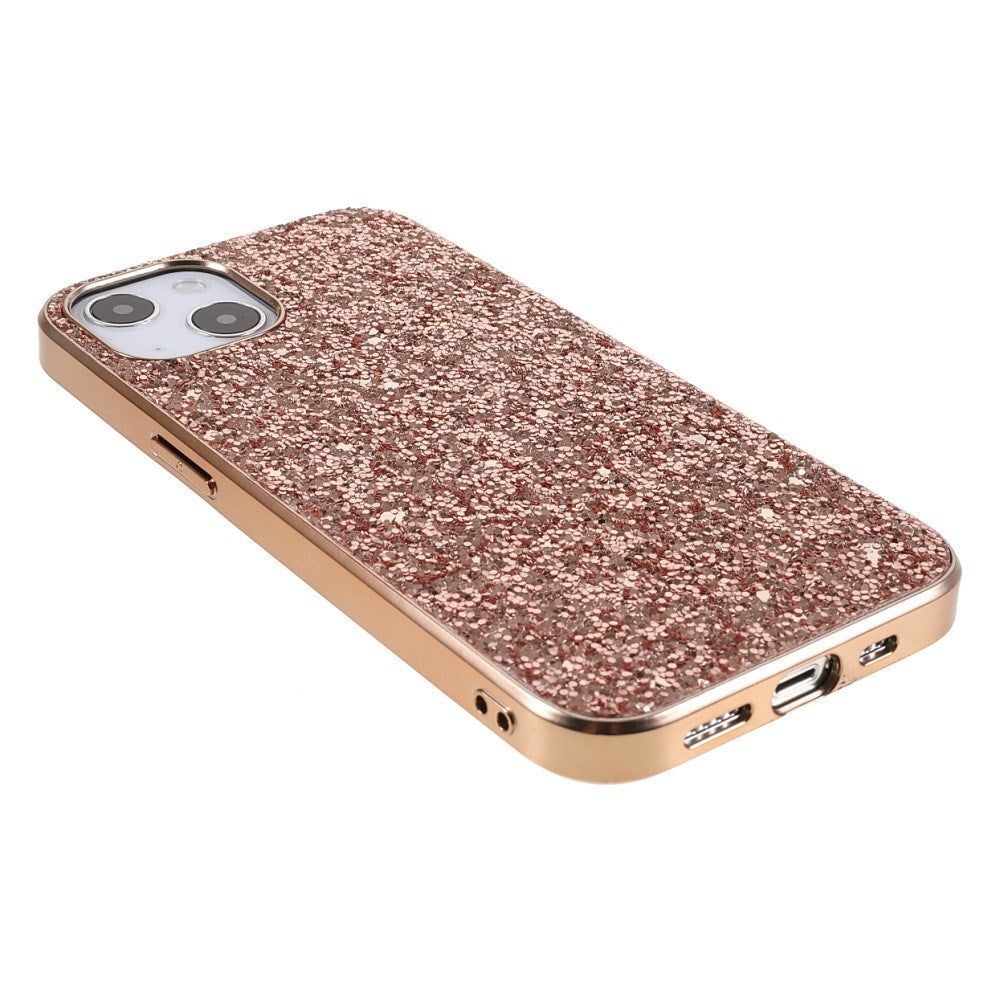 EIDERWOOD iPhone 14 Glitter Hybrid Mobil Cover - Rose Gold