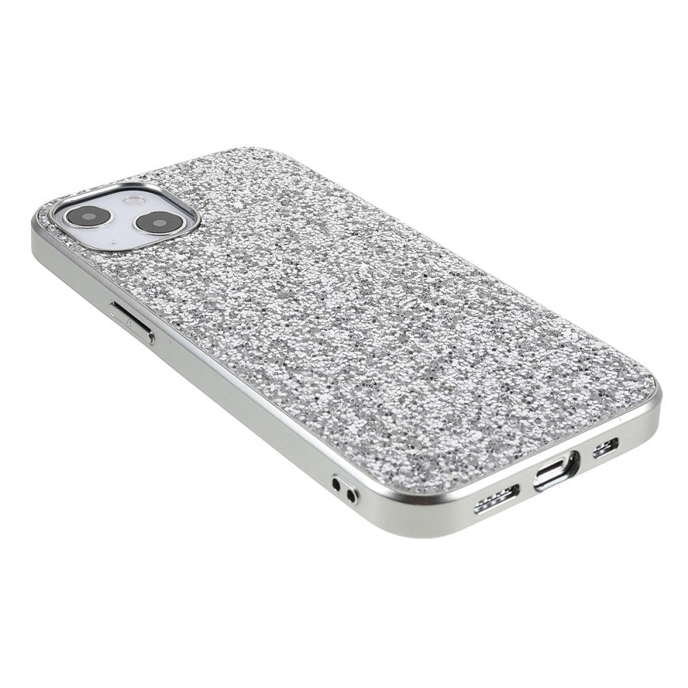 EIDERWOOD iPhone 14 Glitter Hybrid Mobil Cover - Sølv
