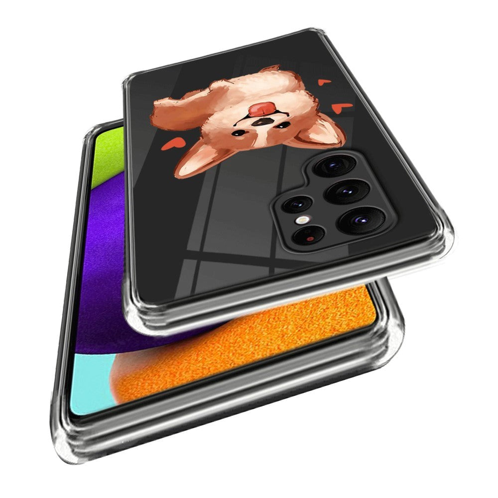 Samsung Galaxy S24 Ultra Fleksibelt Plastik Mobil Cover m. Motiv - Chihuahua