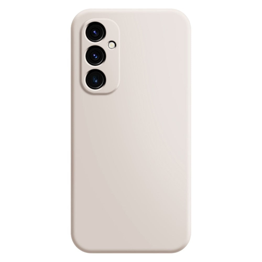 Samsung Galaxy A15 (5G) / A15 Mat Fleksibel Plastik Mobil Cover - Beige