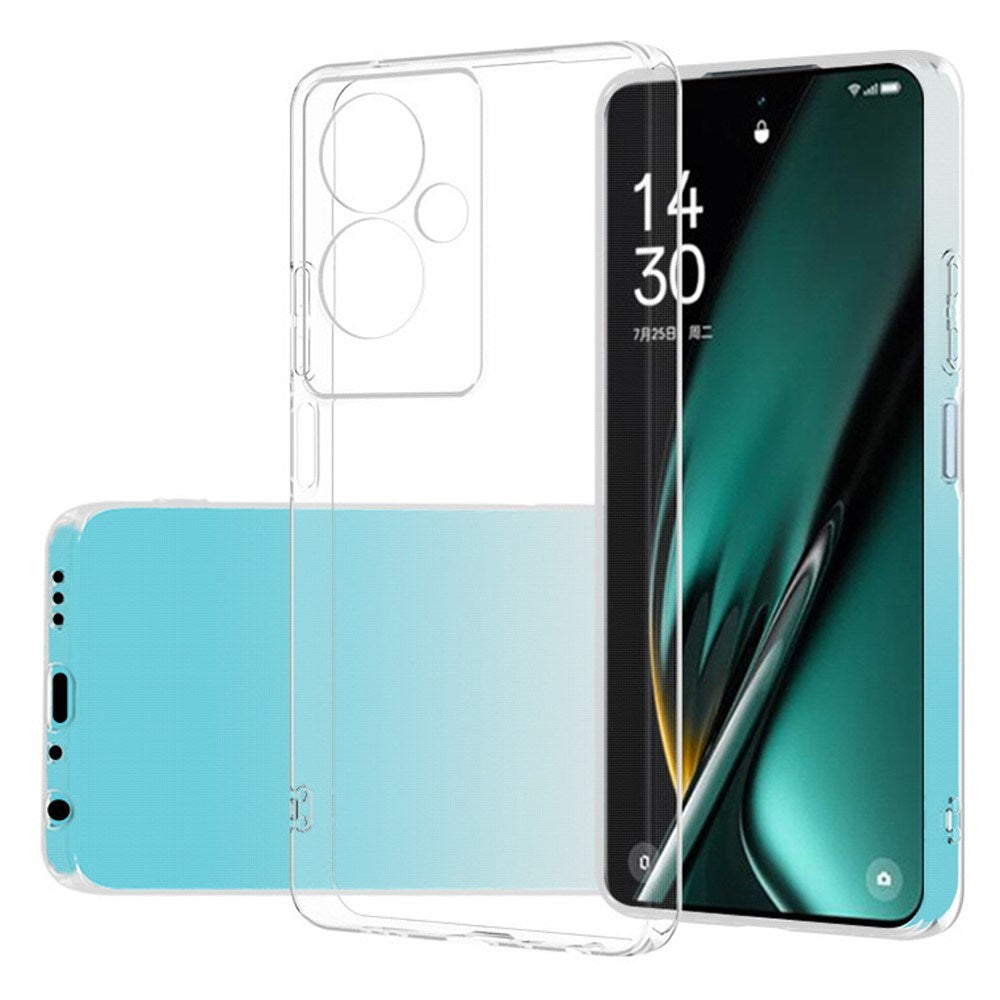 EIDERWOOD Oppo A2 (5G) Fleksibel Plastik Mobil Cover - Gennemsigtig