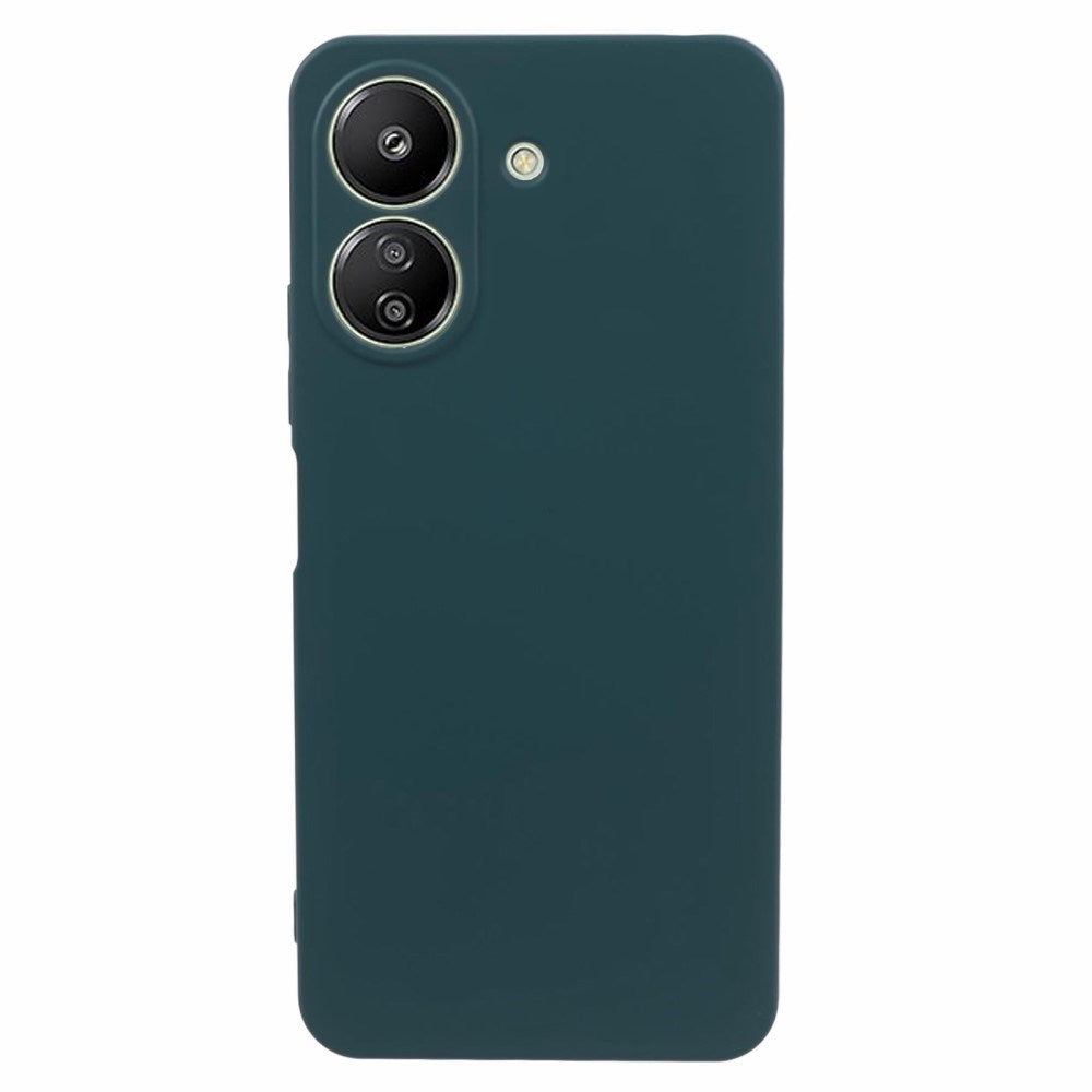 EIDERWOOD Xiaomi Poco C65 / Redmi 13C Fleksibelt Plastik Mobil Cover - Mørkegrøn