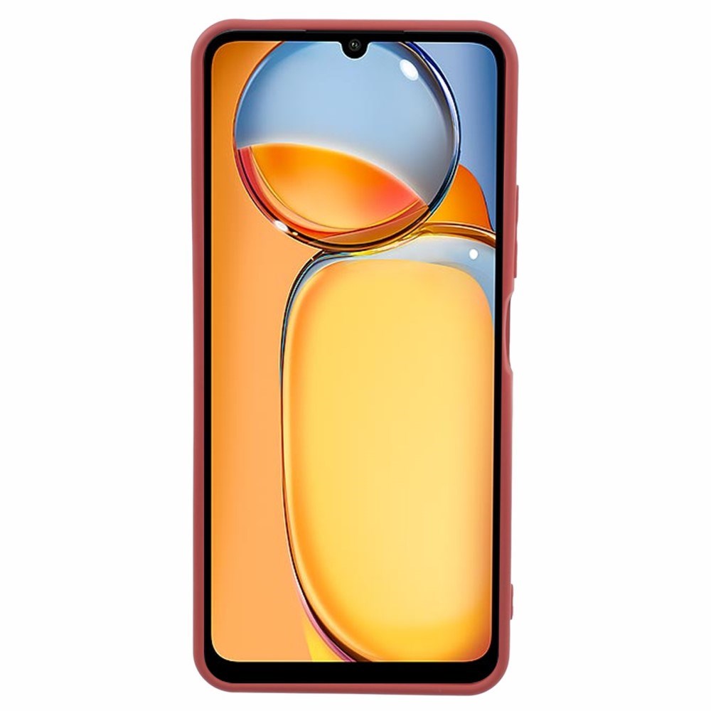 EIDERWOOD Xiaomi Poco C65 / Redmi 13C Fleksibelt Plastik Mobil Cover - Rustrød