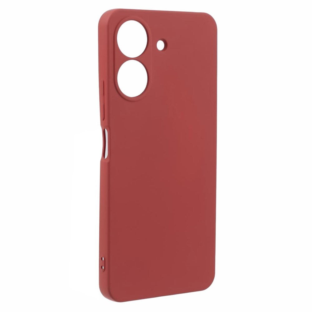 EIDERWOOD Xiaomi Poco C65 / Redmi 13C Fleksibelt Plastik Mobil Cover - Rustrød