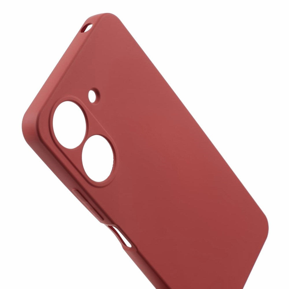 EIDERWOOD Xiaomi Poco C65 / Redmi 13C Fleksibelt Plastik Mobil Cover - Rustrød