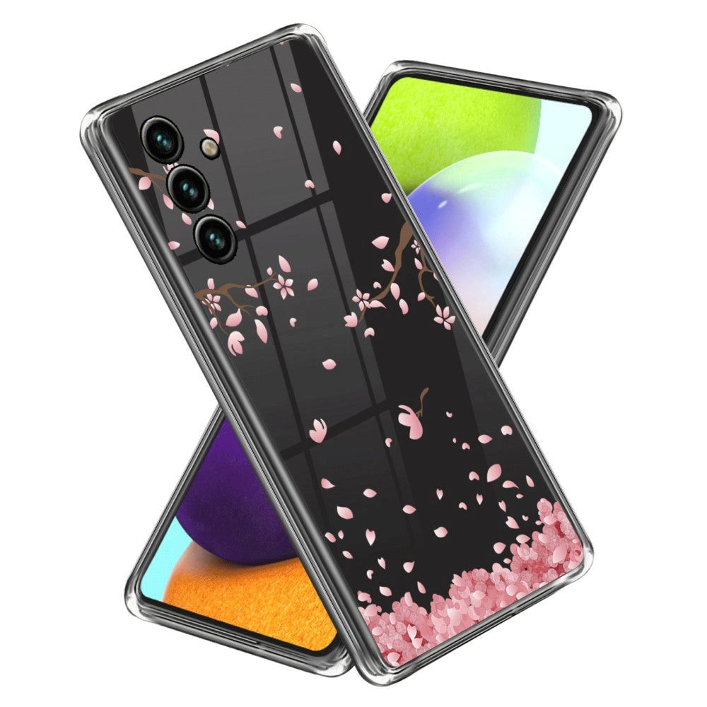 Samsung Galaxy A35 (5G) Fleksibelt Plastik Mobil Cover m. Motiv - Sakura