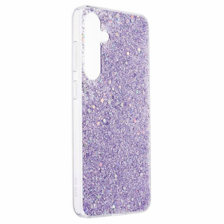 Samsung Galaxy S24 Glitter Mobil Cover - Lilla