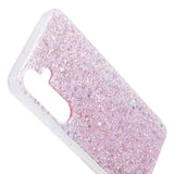 Samsung Galaxy S24 Glitter Mobil Cover - Pink