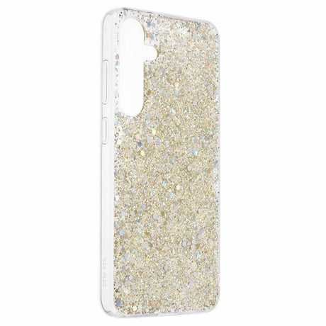 Samsung Galaxy S24 Glitter Mobil Cover - Guld