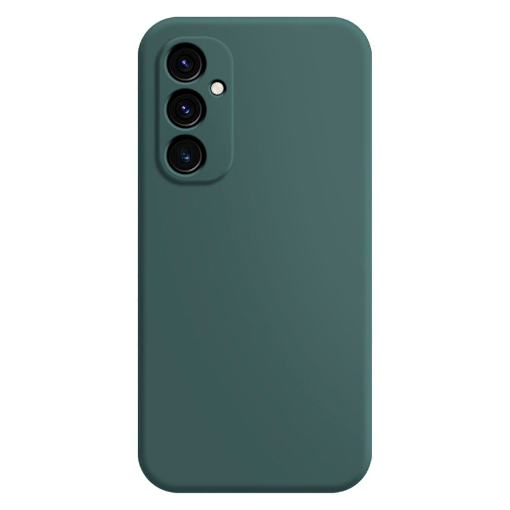 Samsung Galaxy A55 (5G) Fleksibel Plastik Mobil Cover - Mørkegrøn