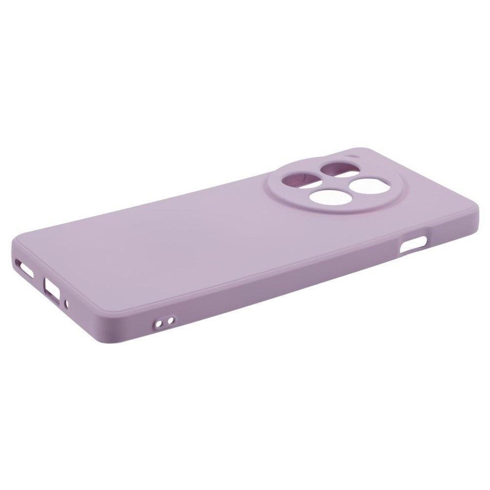 OnePlus 12 Fleksibel Plastik Mobil Cover - Lilla