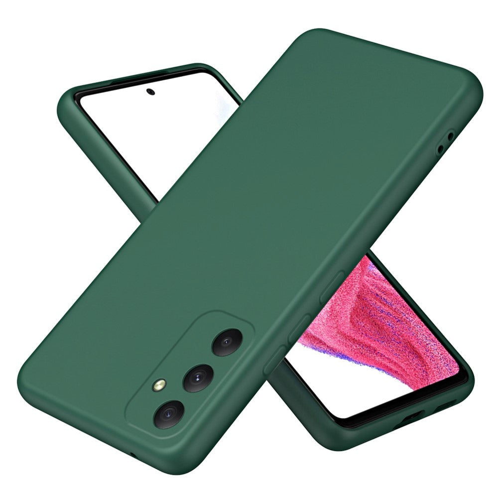 Samsung Galaxy A35 (5G) Mat Fleksibelt Mobil Cover - Grøn