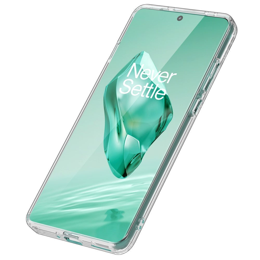 OnePlus 12 Hårdt Plastik Mobil Cover - Gennemsigtig