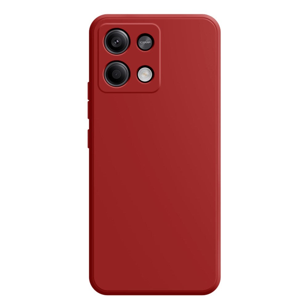 EIDERWOOD Xiaomi Redmi Note 13 Pro (5G) / Poco X6 Mat Fleksibel Plastik Mobil Cover - Rød
