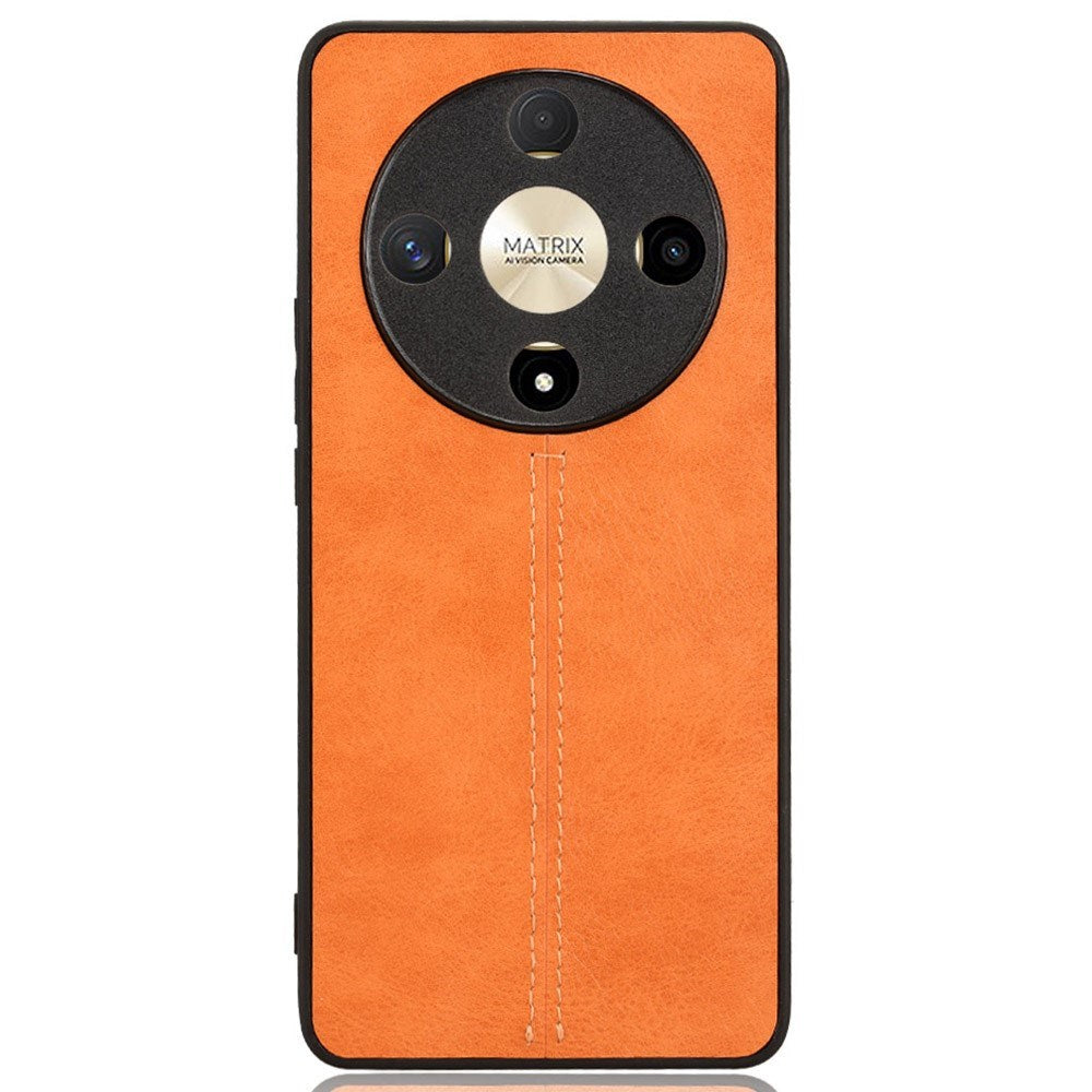 EIDERWOOD - Honor Magic6 Lite (5G) - Kunstlæder Bagside Cover - Orange