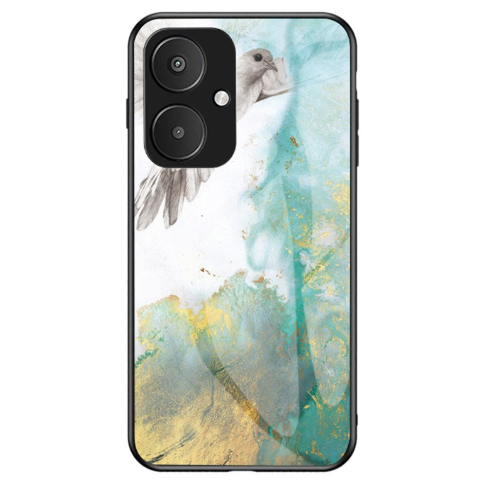 EIDERWOOD Xiaomi Redmi 13C (5G) Plastik Mobil Cover m. Glasbagside - Due Marmor