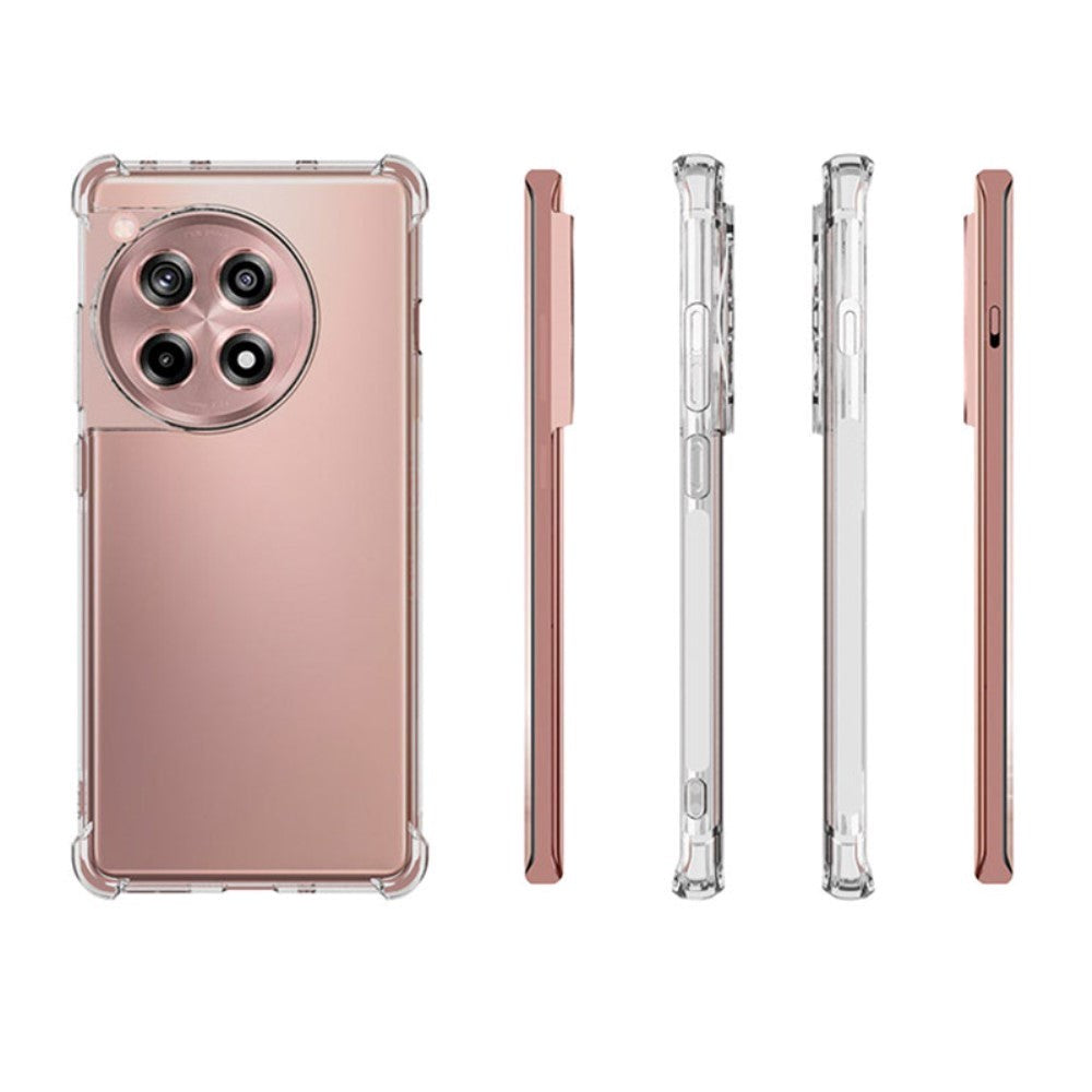 EIDERWOOD OnePlus 12R Fleksibel Plastik Mobil Cover - Gennemsigtig