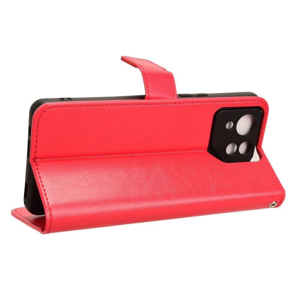 EIDERWOOD Asus ROG Phone 8 / 8 Pro Læder Mobil Cover m. Pung & Strop - Rød