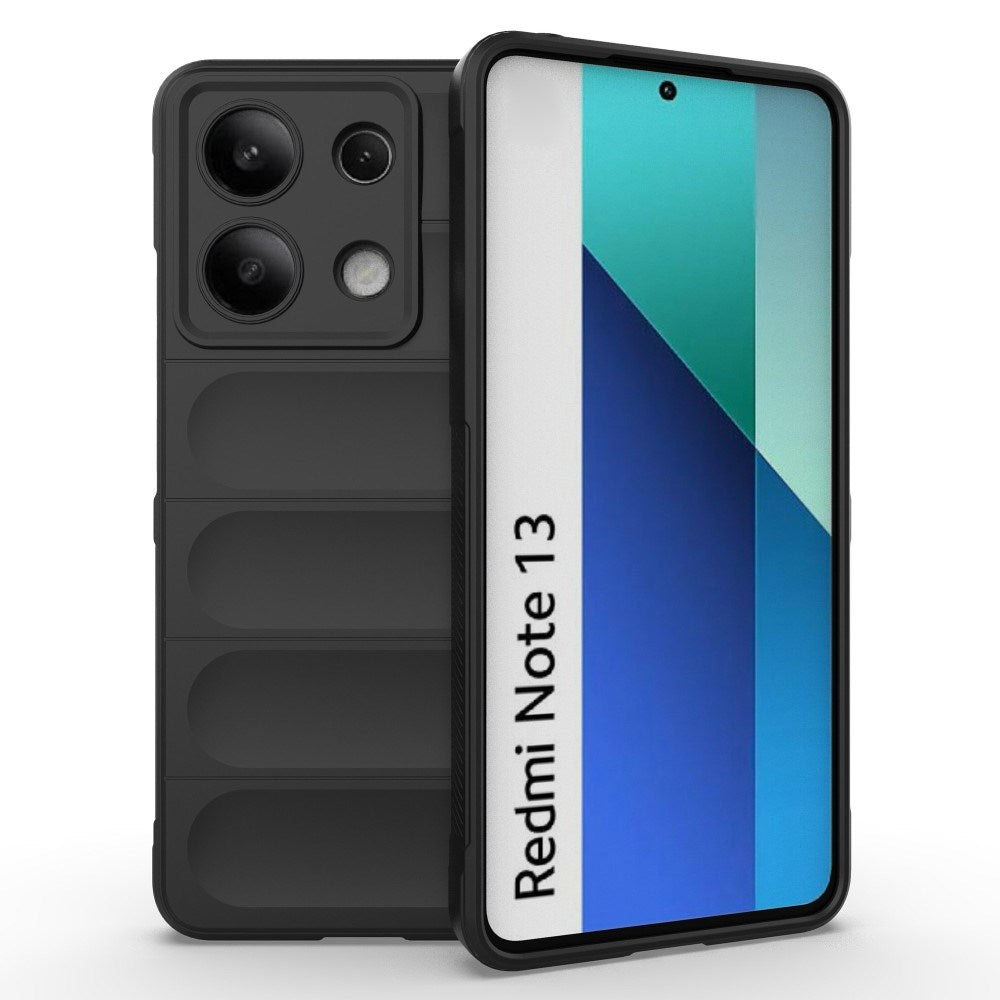 EIDERWOOD Xiaomi Redmi Note 13 (4G) Fleksibelt Plastik Mobil Cover - Sort