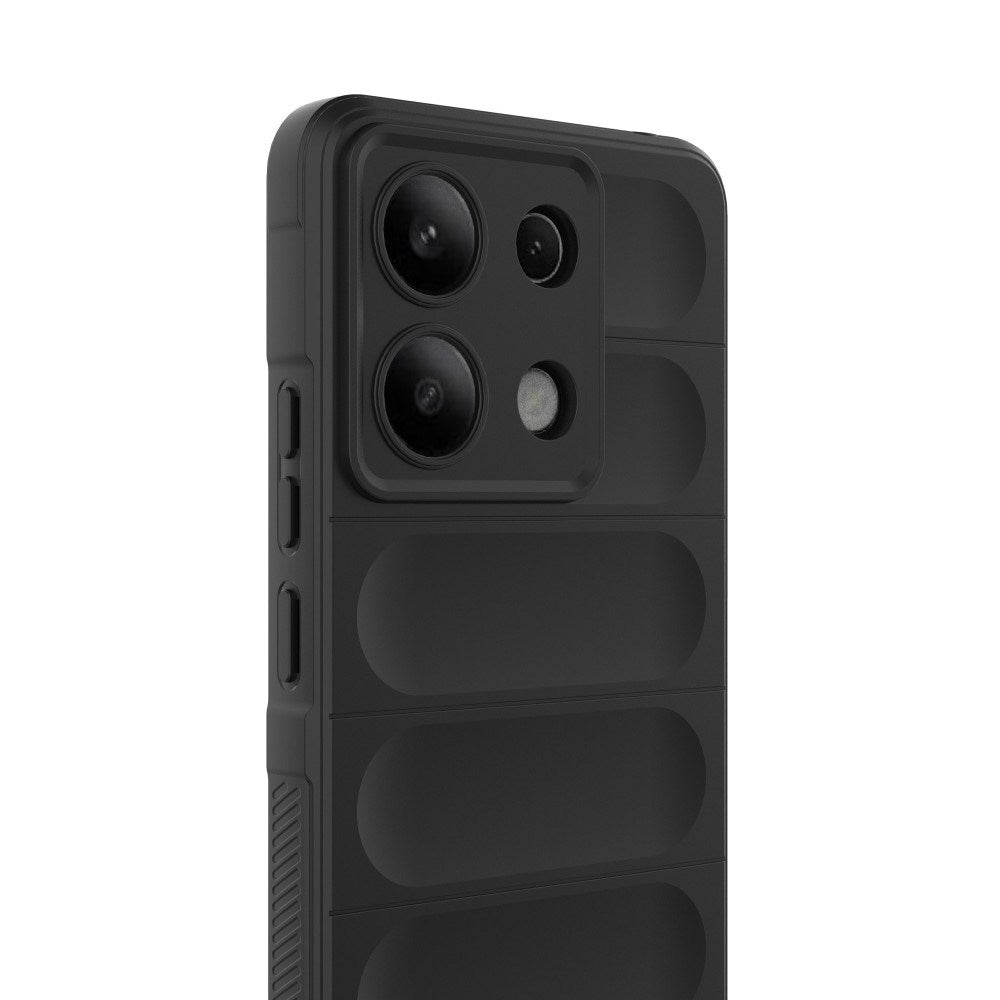 EIDERWOOD Xiaomi Redmi Note 13 (4G) Fleksibelt Plastik Mobil Cover - Sort