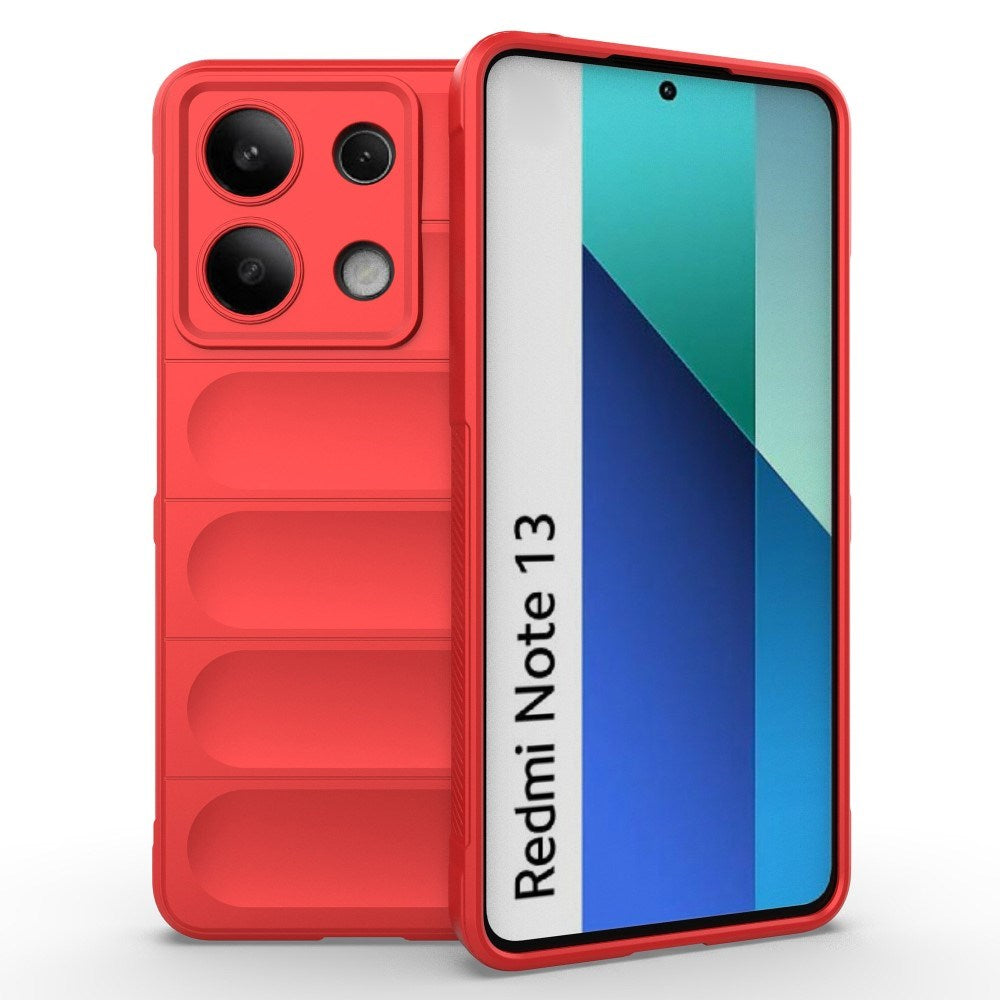 EIDERWOOD Xiaomi Redmi Note 13 (4G) Fleksibelt Plastik Mobil Cover - Rød