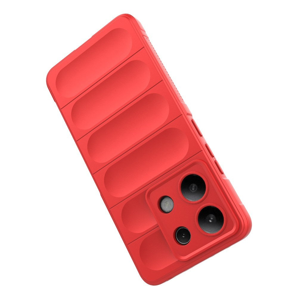 EIDERWOOD Xiaomi Redmi Note 13 (4G) Fleksibelt Plastik Mobil Cover - Rød