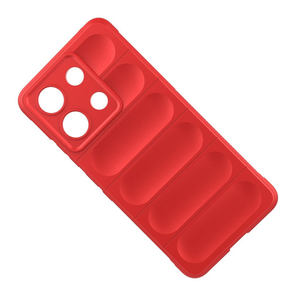 EIDERWOOD Xiaomi Redmi Note 13 (4G) Fleksibelt Plastik Mobil Cover - Rød