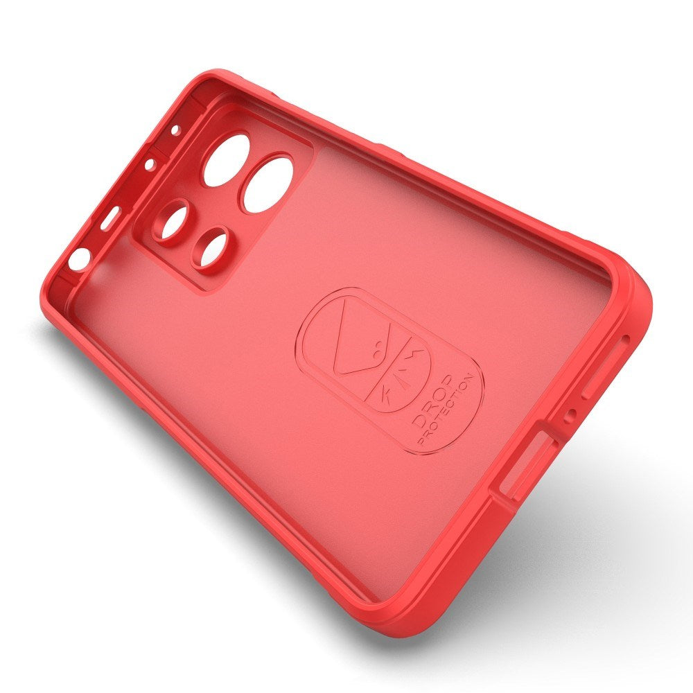 EIDERWOOD Xiaomi Redmi Note 13 (4G) Fleksibelt Plastik Mobil Cover - Rød