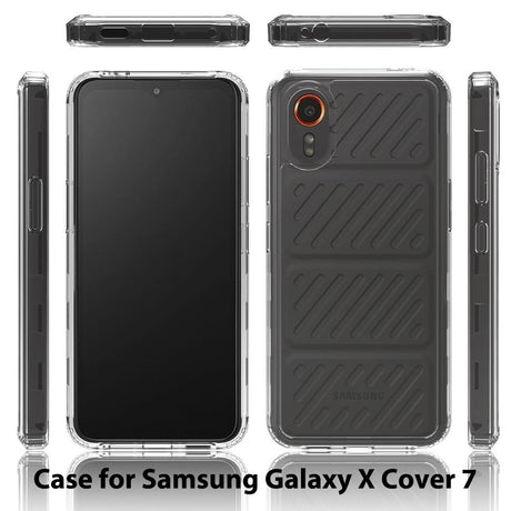 EIDERWOOD Samsung Galaxy Xcover 7 Hybrid Plastik Mobil Cover - Gennemsigtig