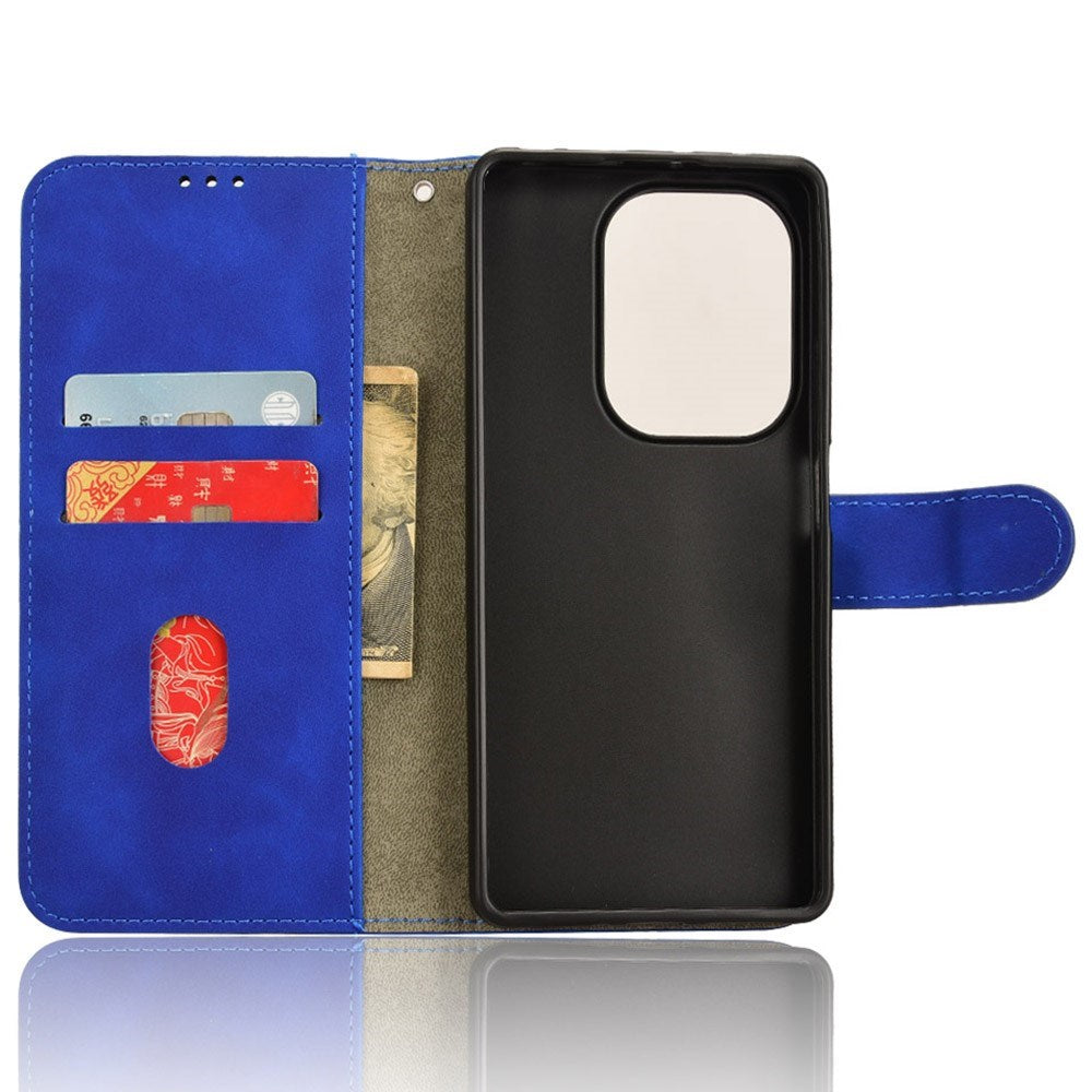 EIDERWOOD Xiaomi Redmi Note 13 Pro (4G) / Poco M6 Pro Blødt Læder Mobil Cover m. Pung - Blå