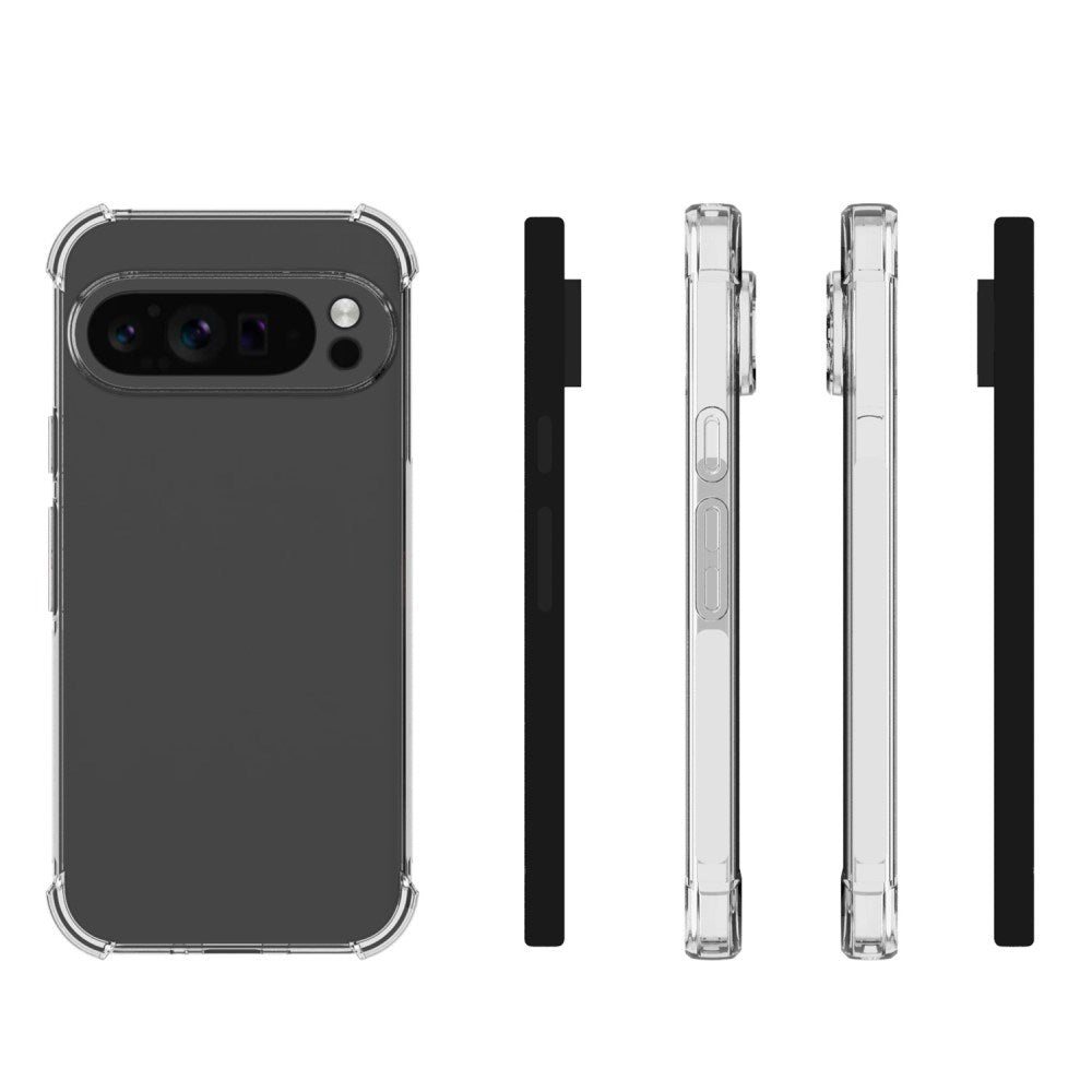 EIDERWOOD Google Pixel 9 Pro XL Fleksibel Plastik Mobil Cover - Gennemsigtig