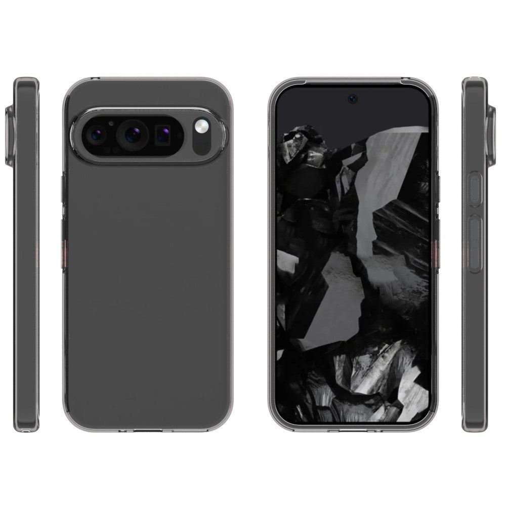 EIDERWOOD Google Pixel 9 Pro XL Fleksibelt Plastik Bagside Mobil Cover - Gennemsigtig