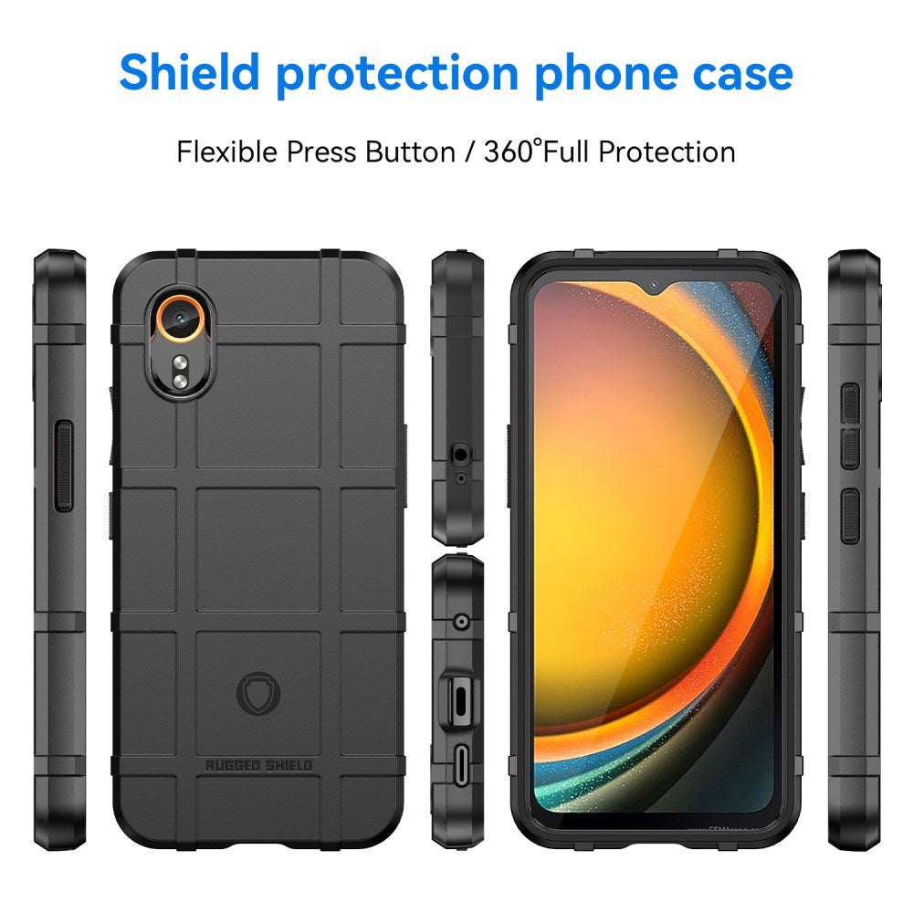 EIDERWOOD Samsung Galaxy Xcover 7 Rugged Shield Series Håndværker Mobil Cover - Sort