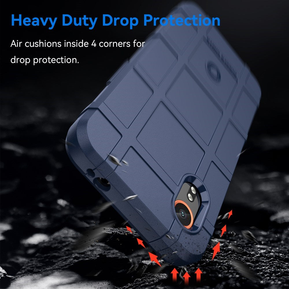 EIDERWOOD Samsung Galaxy Xcover 7 Rugged Shield Series Håndværker Mobil Cover - Blå
