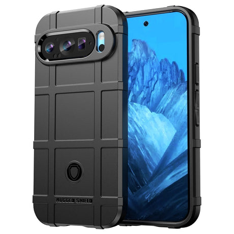 EIDERWOOD Google Pixel 9 / 9 Pro Rugged Shield Series Håndværker Mobil Cover - Sort