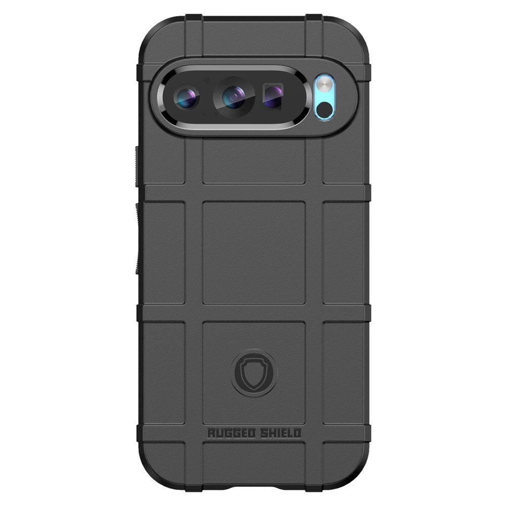 EIDERWOOD Google Pixel 9 / 9 Pro Rugged Shield Series Håndværker Mobil Cover - Sort