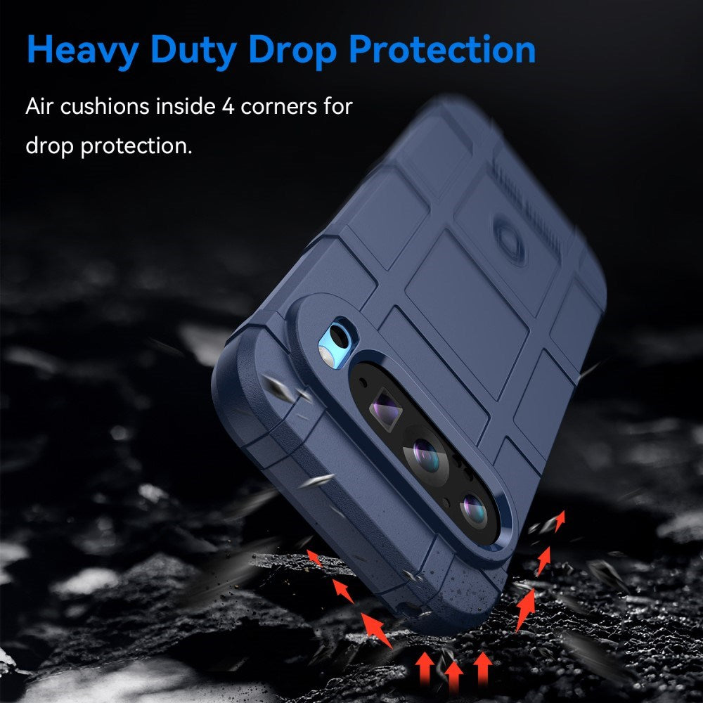 EIDERWOOD Google Pixel 9 Pro XL Rugged Shield Series Håndværker Mobil Cover - Blå