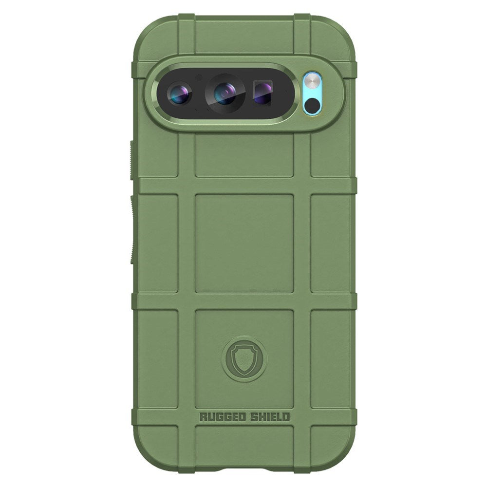 EIDERWOOD Google Pixel 9 Pro XL Rugged Shield Series Håndværker Mobil Cover - Grøn