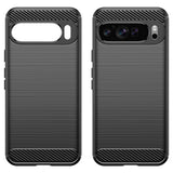 EIDERWOOD Google Pixel 9 Pro XL Brushed Carbon Mobil Cover - Sort