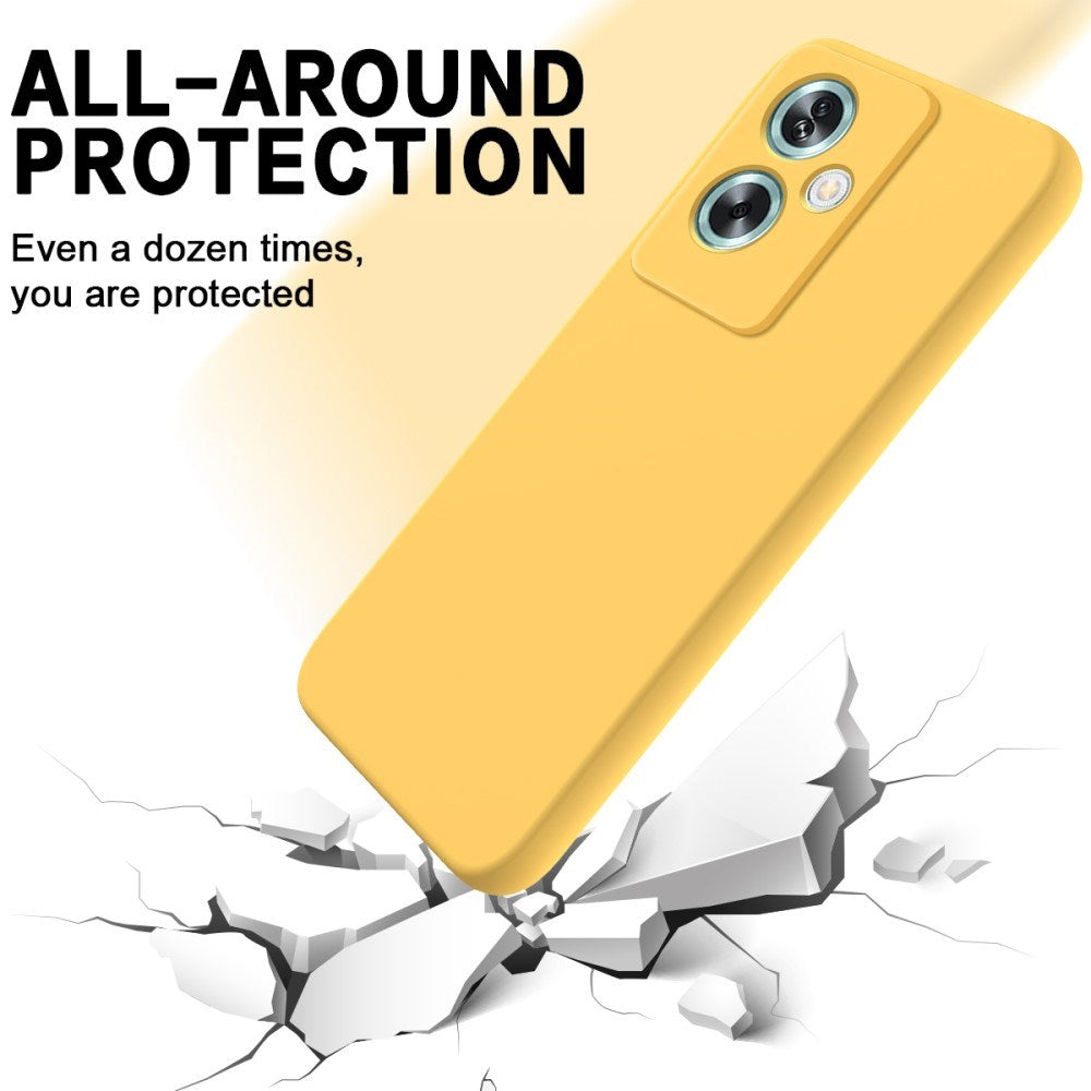 EIDERWOOD OnePlus Nord N30 SE (5G) Liquid Silikone Mobil Cover m. Strop - Gul