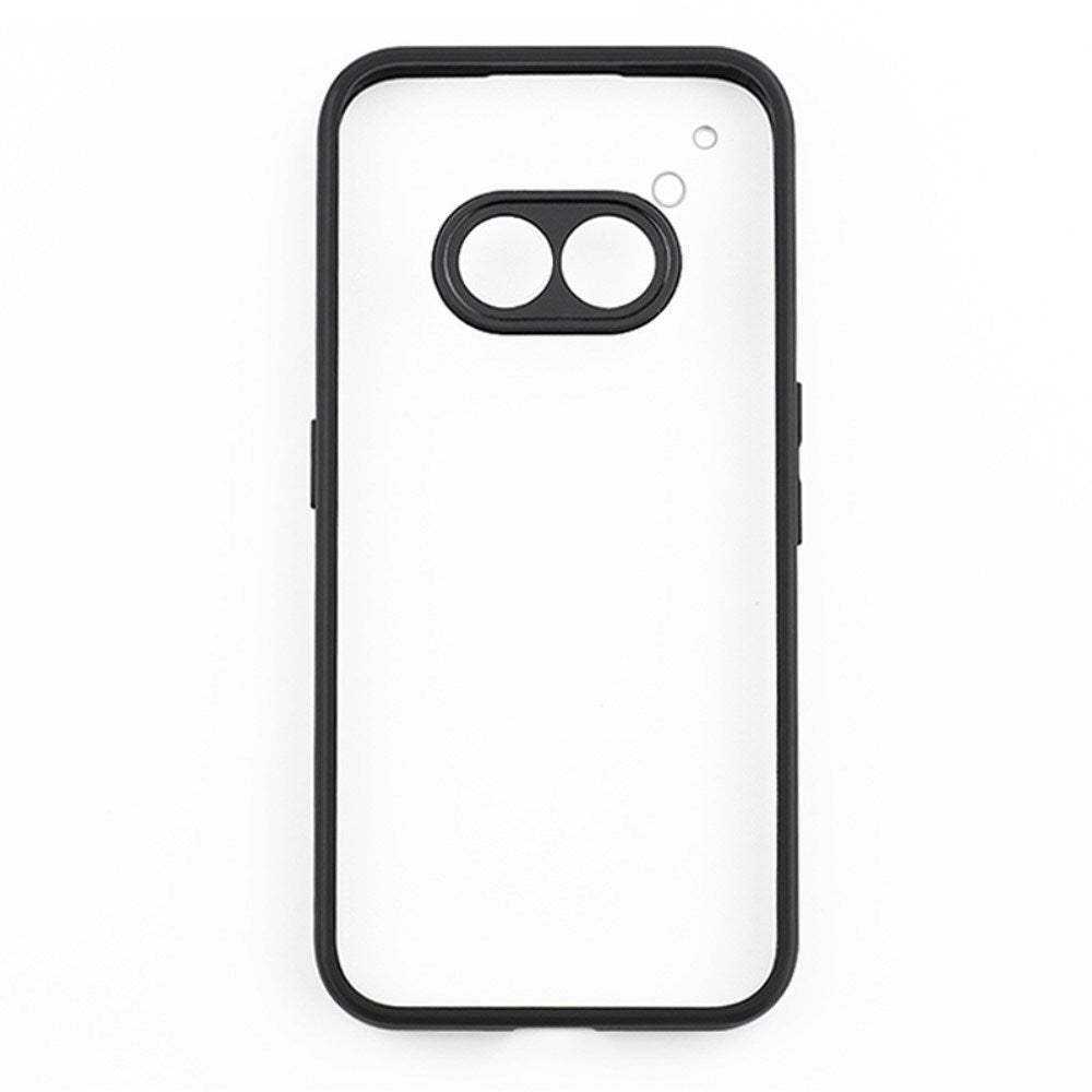 EIDERWOOD Nothing Phone (2a) Hybrid Plastik Mobil Cover  - Gennemsigtig / Sort