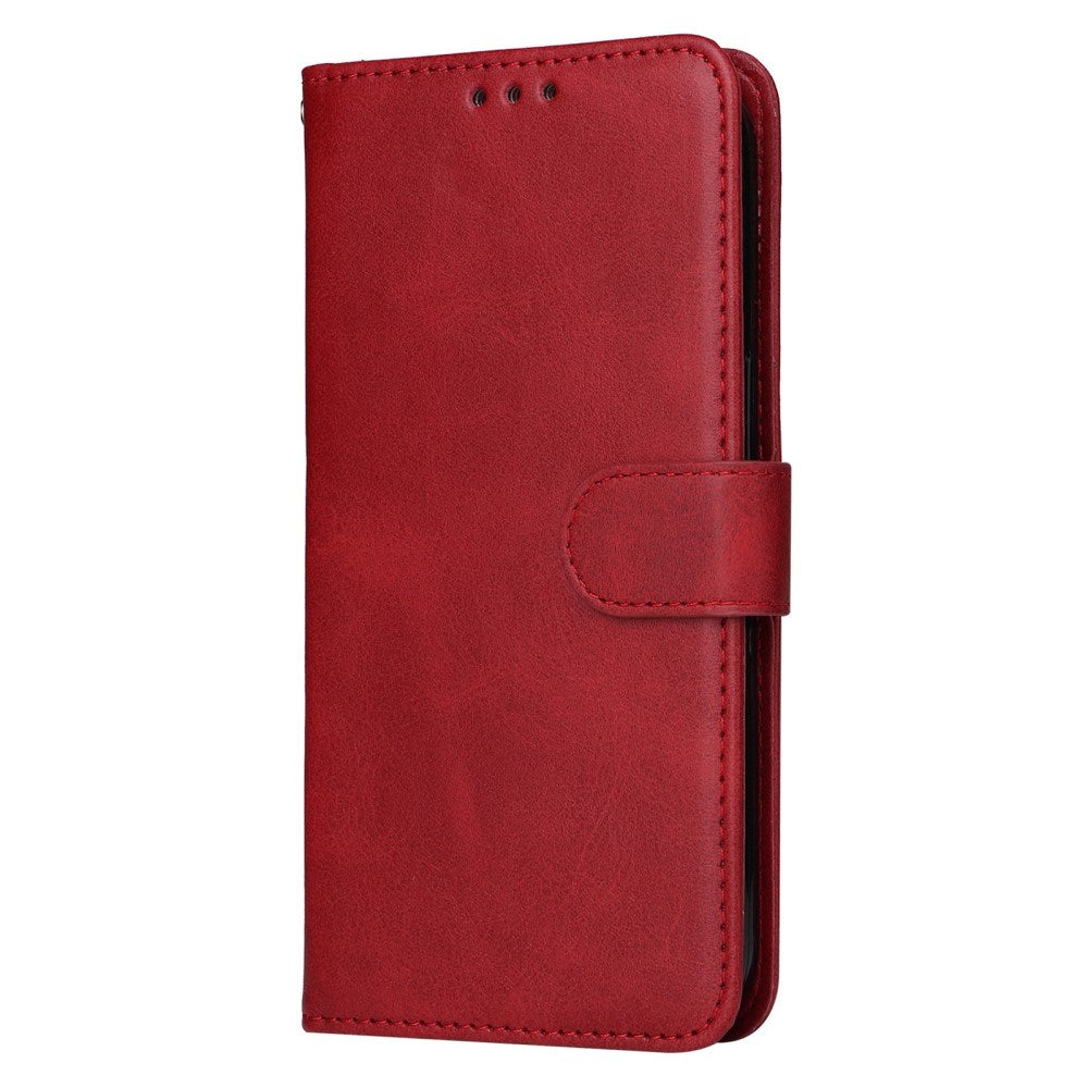 EIDERWOOD Google Pixel 10 / 10 Pro / 9 / 9 Pro Kunstlæder Mobil Cover m. Kortholder & Strop - Rød
