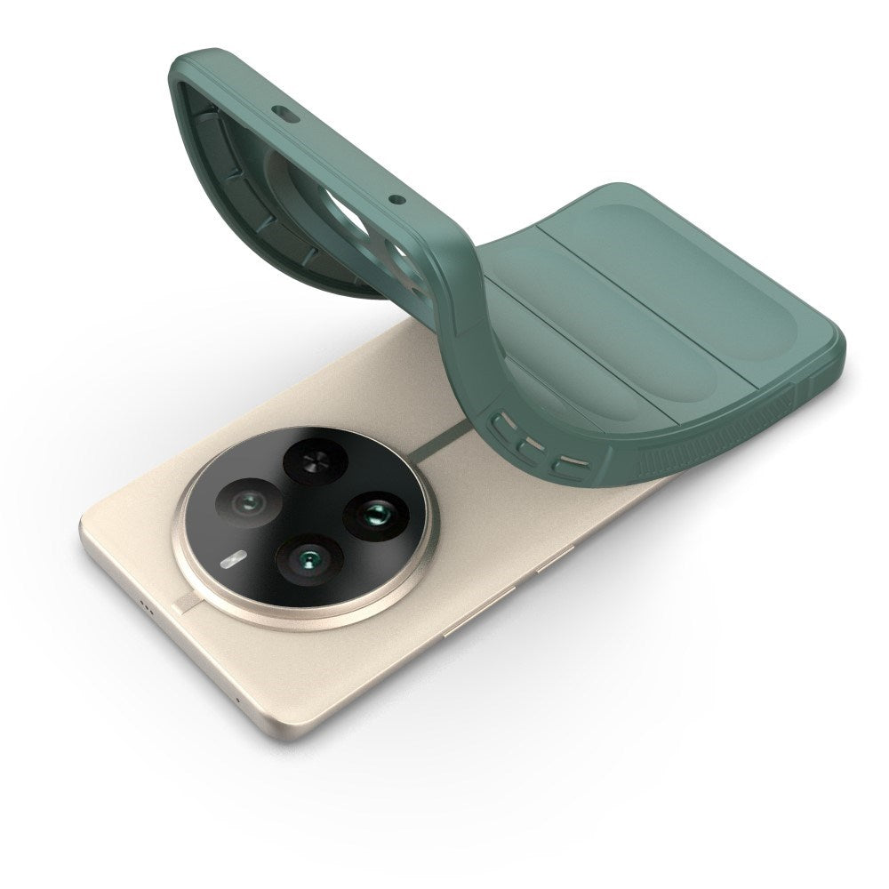 EIDERWOOD Realme 12 Pro (5G) / 12 Pro+ (5G) Fleksibelt Plastik Mobil Cover - Grøn