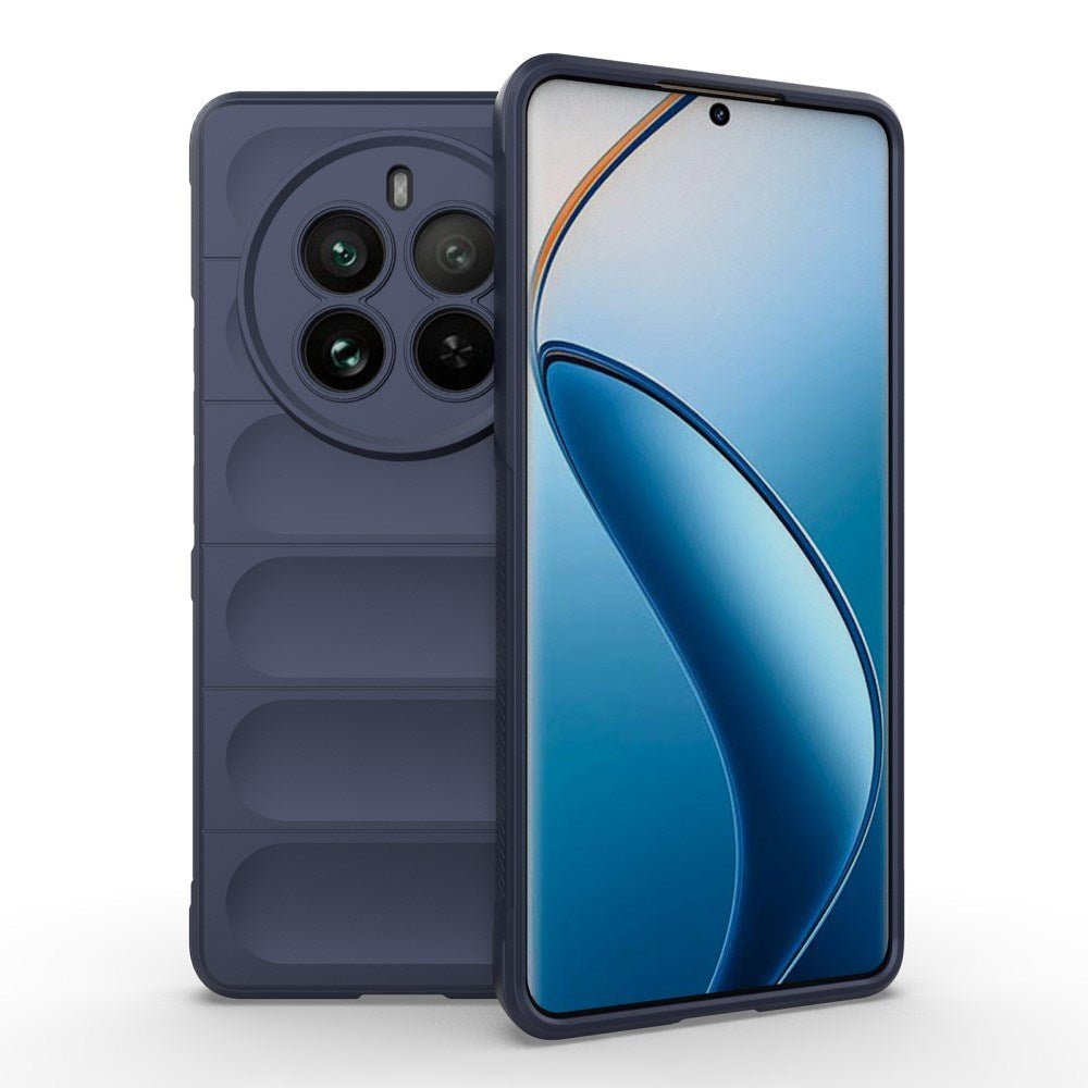 EIDERWOOD Realme 12 Pro (5G) / 12 Pro+ (5G) Fleksibelt Plastik Mobil Cover - Mørkeblå
