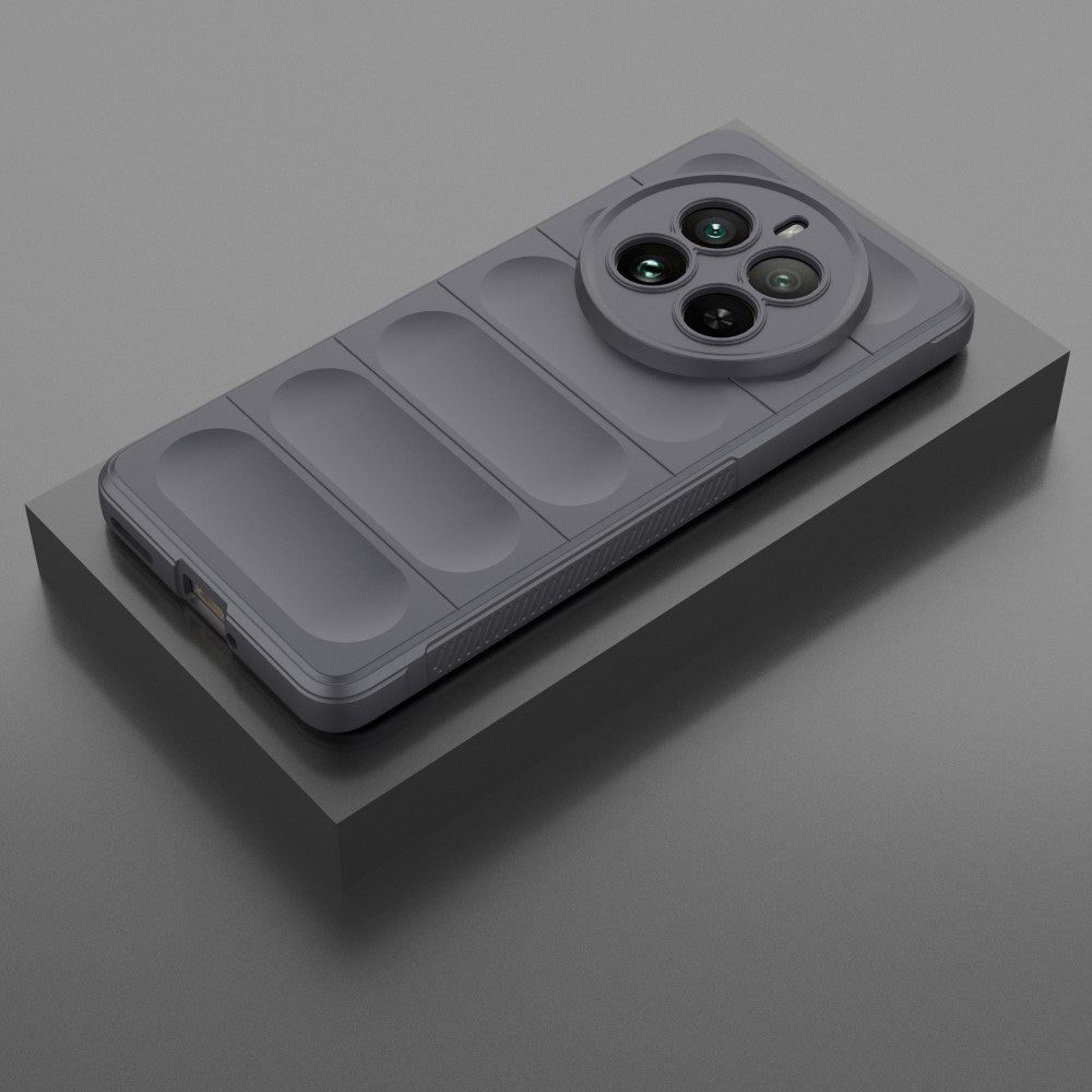 EIDERWOOD Realme 12 Pro (5G) / 12 Pro+ (5G) Fleksibelt Plastik Mobil Cover - Mørkegrå