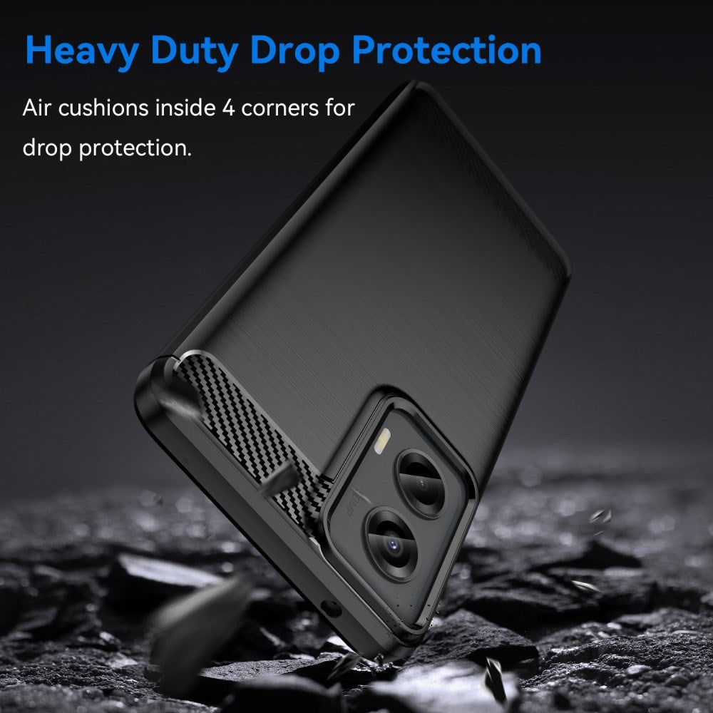 EIDERWOOD Motorola Moto G Stylus 5G (2024) Brushed Carbon Mobil Cover - Sort