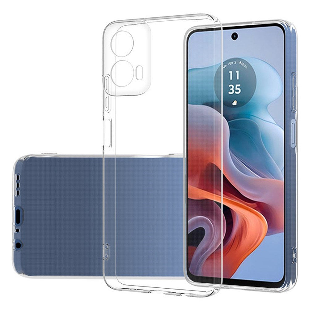 EIDERWOOD Motorola Moto G34 Plastik Mobil Cover - Gennemsigtig