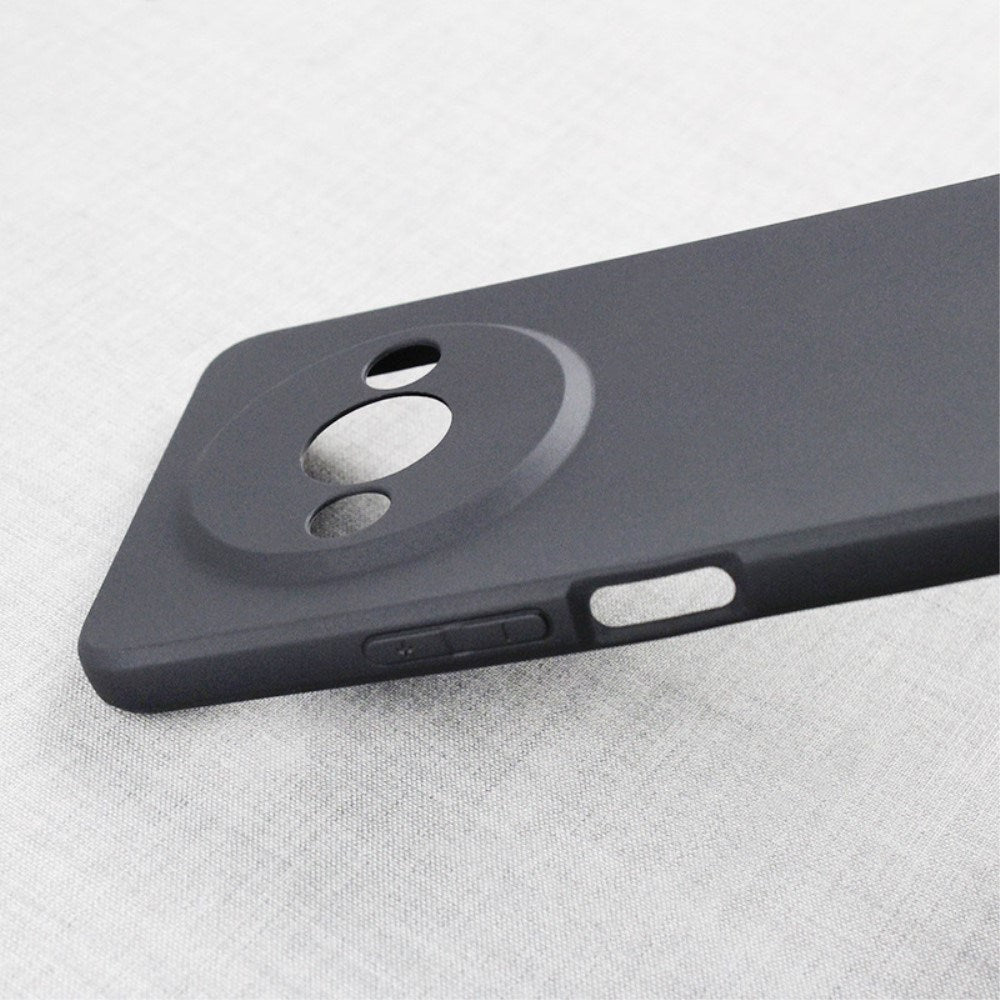 EIDERWOOD Xiaomi Redmi A3 Mat Fleksibel Plastik Mobil Cover - Mørkegrå