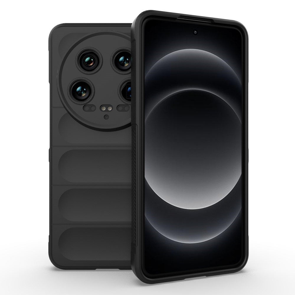 EIDERWOOD Xiaomi 14 Ultra Fleksibelt Plastik Mobil Cover - Sort
